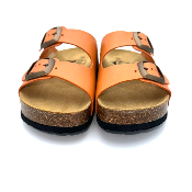 PLAKTON | Double Bride Cuir Orange