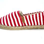 LA MAISON DE L'ESPADRILLE | Rayée Rouge